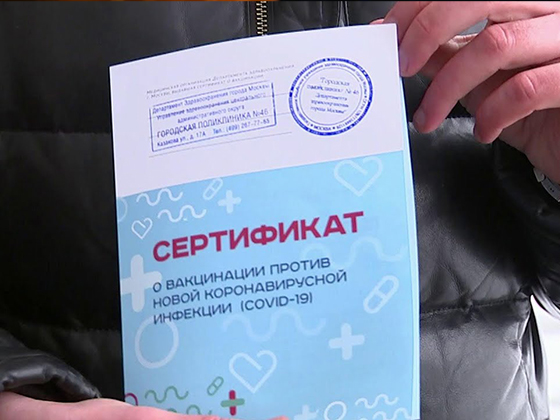 В Нижнем Новгороде возбуждено дело о продаже сертификатов вакцинации